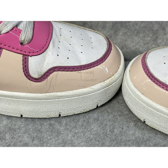 Girls Barbie Low Top Sneakers Pink and white Size 8 - Picture 10 of 15